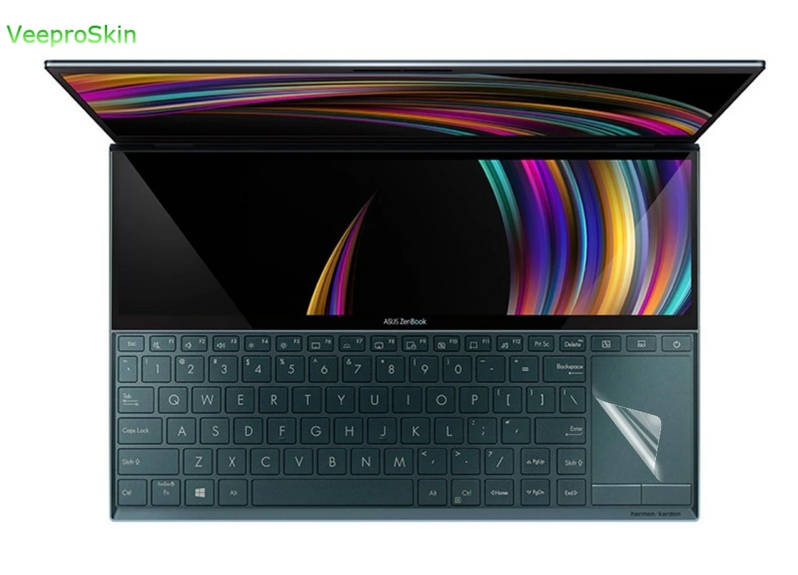 2pcs/pack Matte Touchpad Film Sticker Trackpad Protector For Asus