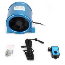 6in Регулируемый контроллер канальный вентилятор для отелей конференц-залов AC220V 40 Вт 5000 об/мин AC220V кондиционер воздуха