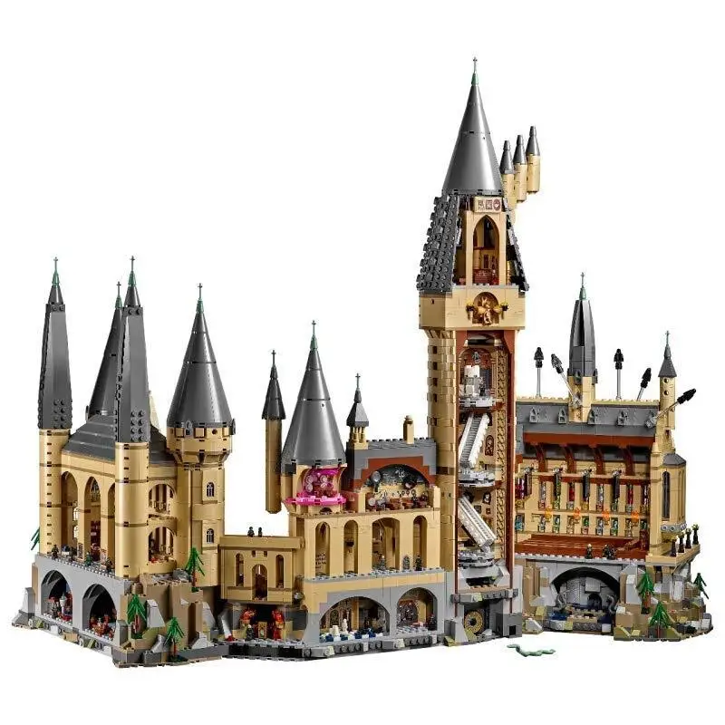

6120pcs Harri Potters Hogwarts Castle Bricks Figures Compatible Legoly FriendsTechnic Building Blocks Education Toy Gift for Kid