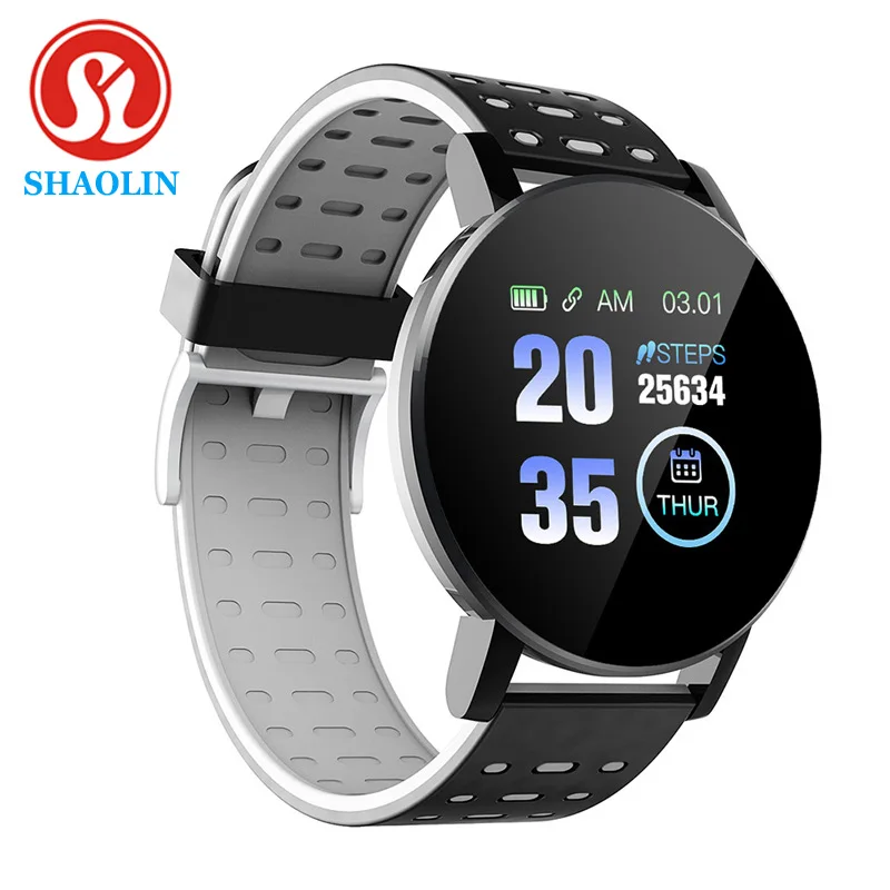 SHAOLIN Bluetooth Smart Watch Men Blood Pressure Smartwatch Women Watches Smart Band Sport Tracker For Android IOS