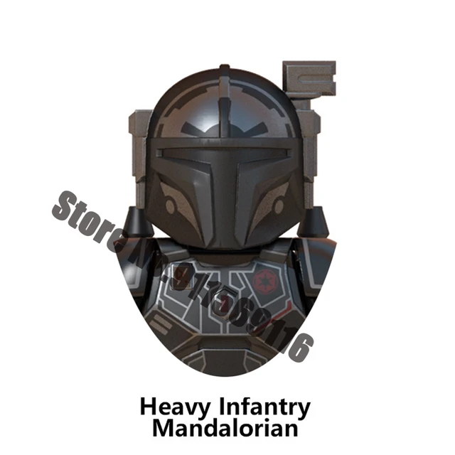 Din Djarin Boba Fett Mandalorian Building Blocks Grogu Baby Yoda Death Watch Paz Vizla Bo-Katan Jango Star Action Figure Wars B-WM992