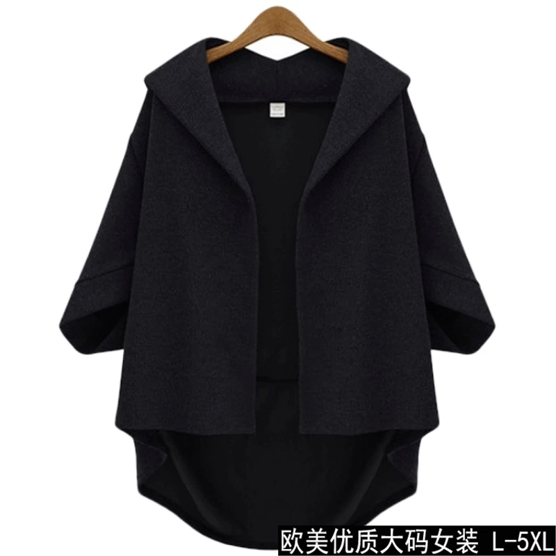3193 женское платье в европейском и американском стиле, AliExpress шерстяное пальто большого размера, размер 40-49 лет