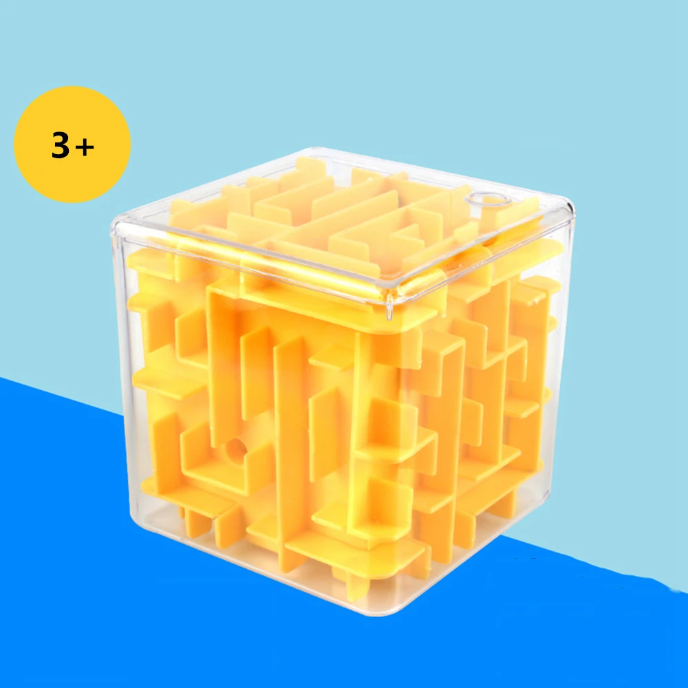 

Kids Speed Magic Cube Cubo Magico Infant Early Learning Hand Training Puzzle Running Ball Cube Toy For Children Student Gift