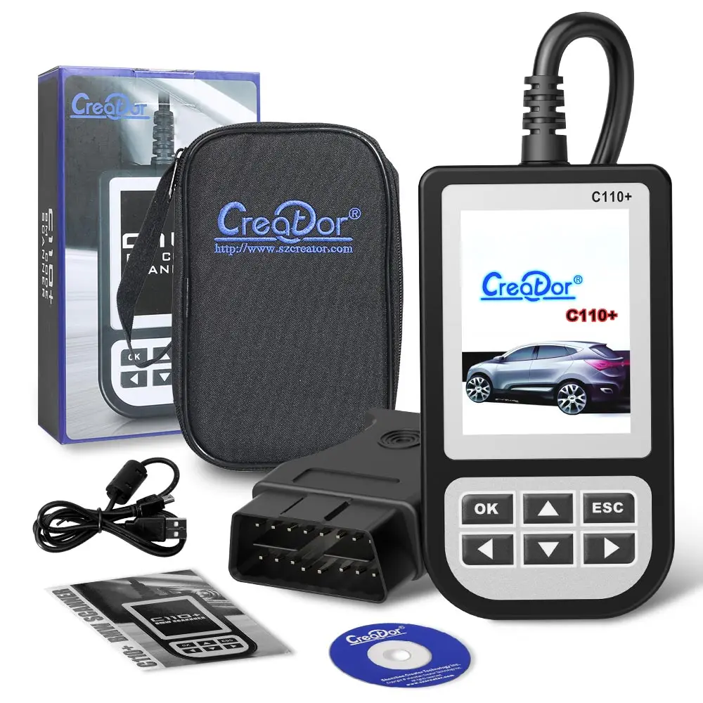 Cylinder Stethoscope Creator C110+ V5.2 Code Reader For BMW Creator C110+ Code Reader C110+ Scanner Cylinder Stethoscope