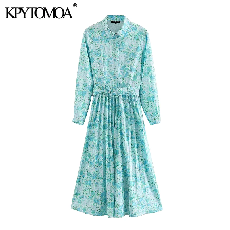 pleated midi shirt dress