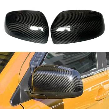 

CITALL 2Pcs/Set Plastic Black Car Rearview Mirror Cover fit for Mitsubishi Lancer EX EVO X
