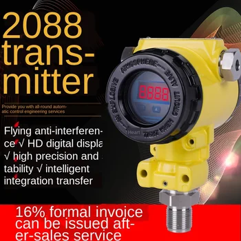 

2088 digital pressure transmitter with display pressure sensor hammer type transmitter 4-20MA high temperature resistance