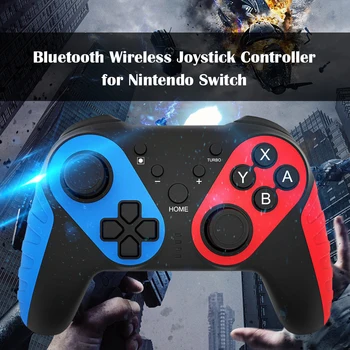 

Hot Wireless Game Controller Built-in NFC Chip Bluetooth Wireless Gamepad with NFC Amibo Function for Nintendo Switch PC Windows