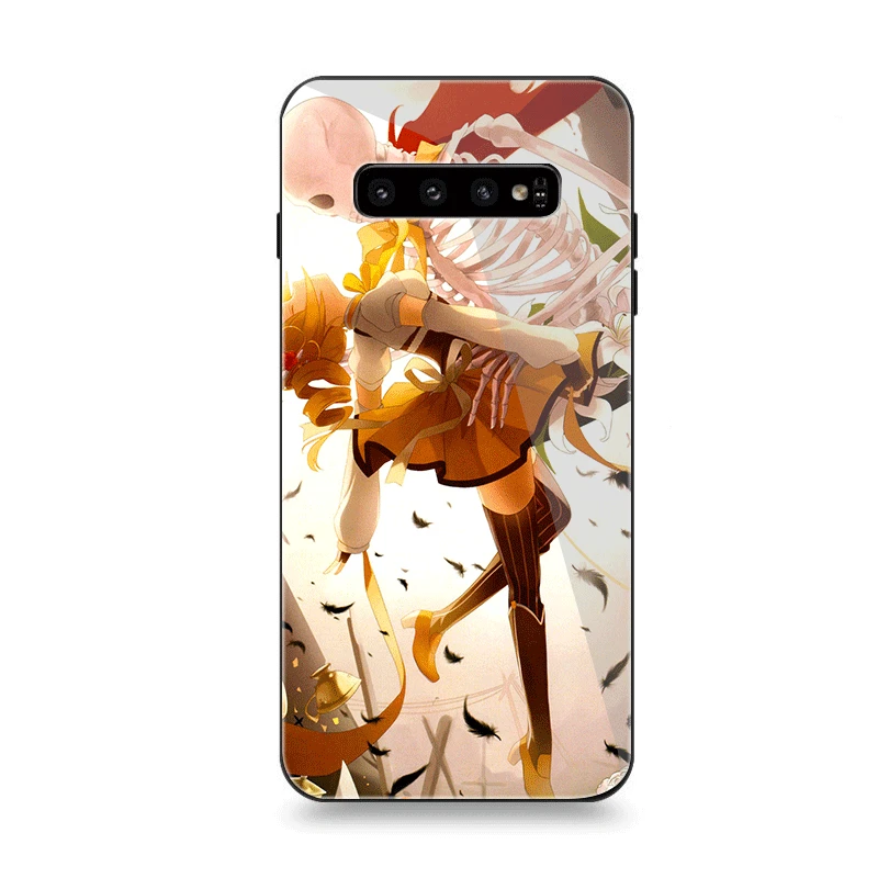 Чехол для телефона Стекло для samsung A10 A20 A30 A40 A50 A60 A70 S7 край S8 Plus Note 8 9 S10 крышка реквизит тамое Мами для представлений Puella Magi Madoka Magica - Цвет: G9