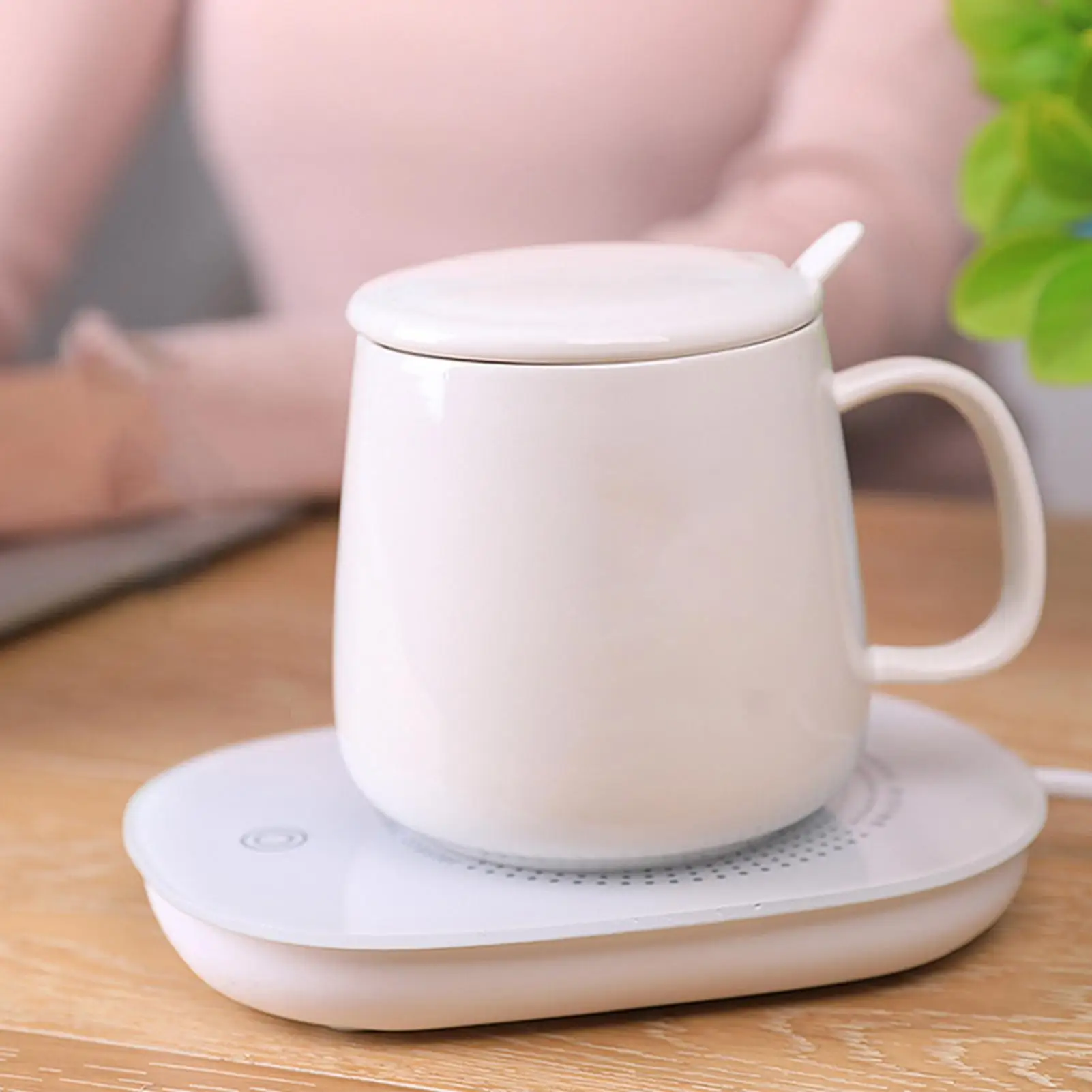 Heating Coaster Coffee Tea Milk Mug Warmer Warmer Heating Cup Mat Pad