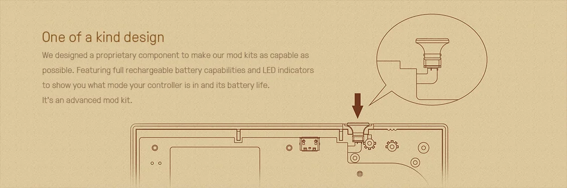 8BitDo Mod Kit for Original NES Bluetooth Gamepad for Original SNES/SFC Controller for Windows Android macOS Switch