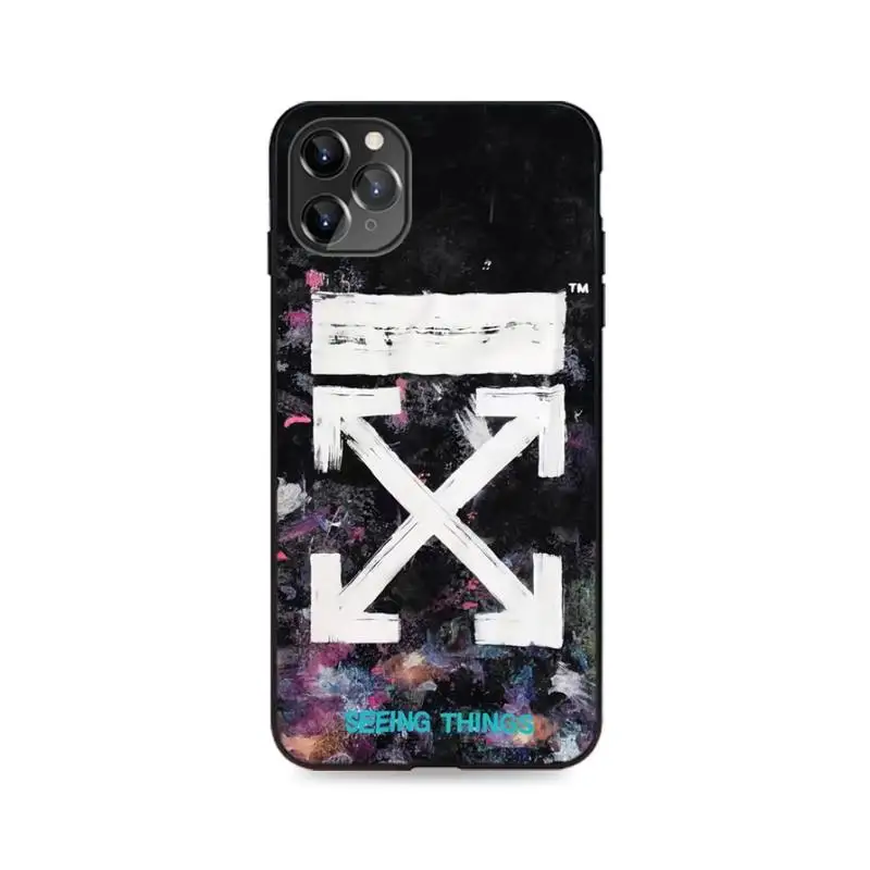 Off white phone case iphone se Clearance