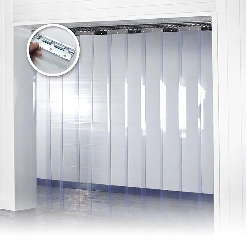 Transparent Windproof Door Curtain | Transparent Pvc Windproof Curtain - View #10