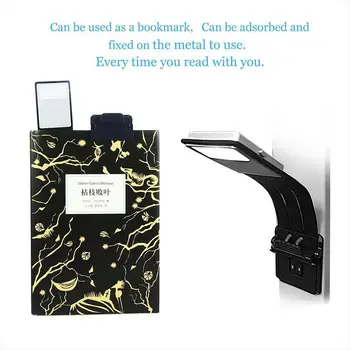 

Flexible USB Rechargeable Book Lamp Reading Light Piano Torch Home Decor Music Stand Portable 4Modes LED Study Flashlight