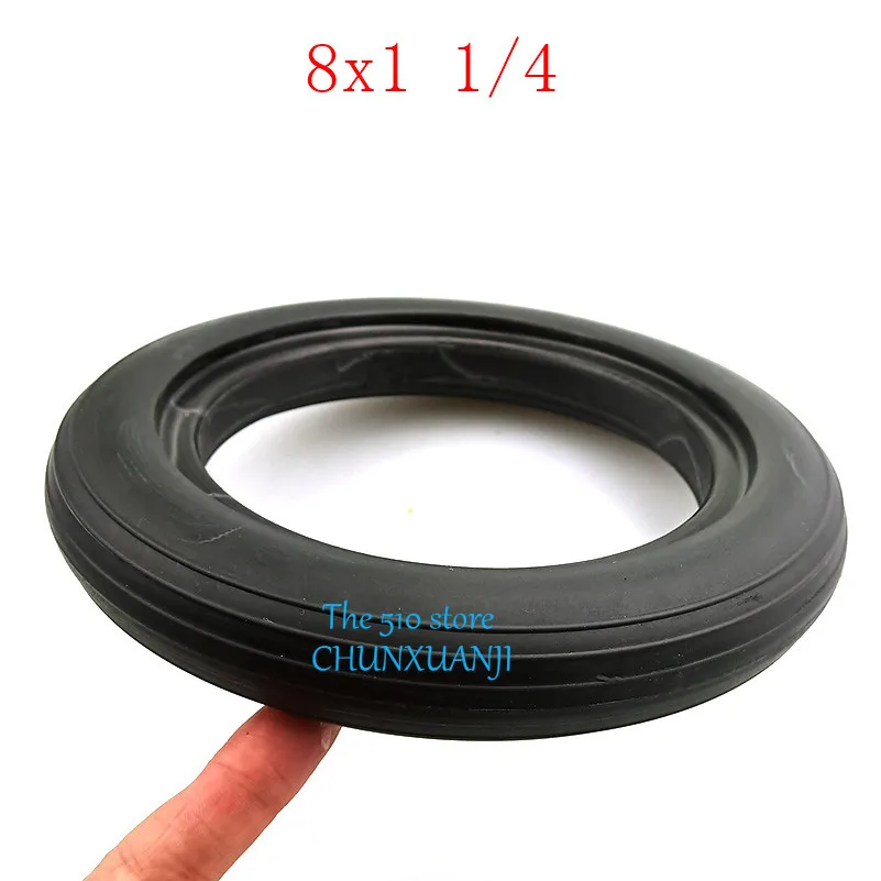 8x1 1/4(200x45) Электрический скутер твердые шины 8*1 1/4 200*45 не инфляция твердые шины 8 10-дюймовые шины
