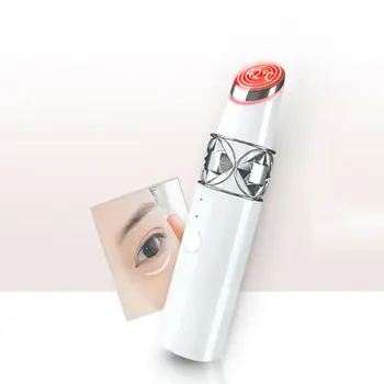 

USB Rechargeable Thermal Heat Eye Massager Beauty Instrument Eyes Bag Black Circle Remover NEW