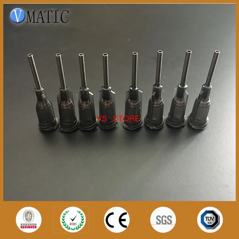 100Pcs Industrial Tips 16G Dispensing Needles Disposable Blunt Needle Tip 1/2 Inch