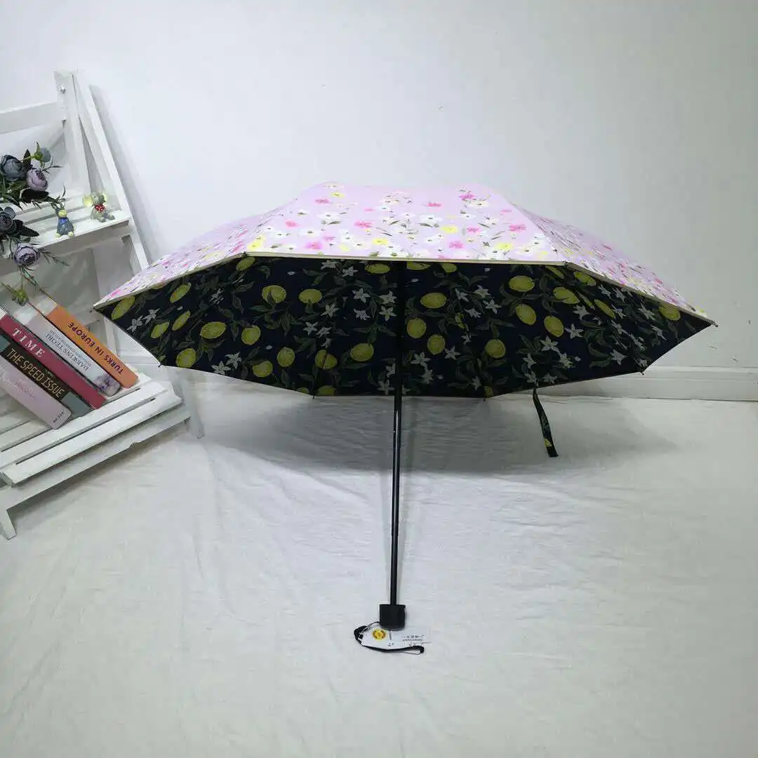 

Anno Shu Creative Double Layer Parasol Vinyl College Style Sun-resistant UV-Protection All-Weather Umbrella