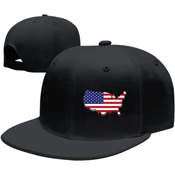 

USA Independence Patriot Baseball Snapback Hats Fashion Baseball Caps for Women Men Black