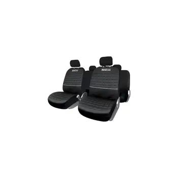

SPC1042SV-Universal Sparco Lazio seat cover set, gray color