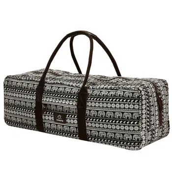 

Full-Zip Exercise Yoga Mat Bag Strap with Multi-Functional Storage Pockets