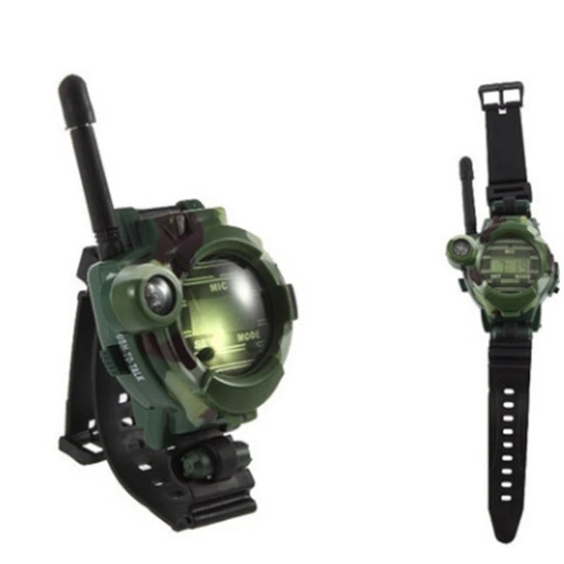 Родитель-ребенок часы рация родитель-ребенок игрушка детская рация игрушка пара семь-в-одном часы рация