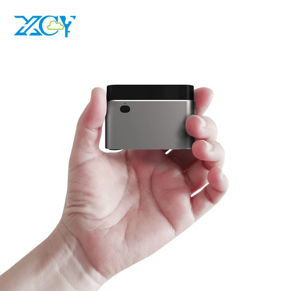 XCY Mini PC Intel Celeron N4100 Quad-Core 8GB LPDDR4 128GB SSD 2.4G/5.0G WiFi Bluetooth 4.2 HDMI2.0 60Hz USB-C 4K Windows 10-1