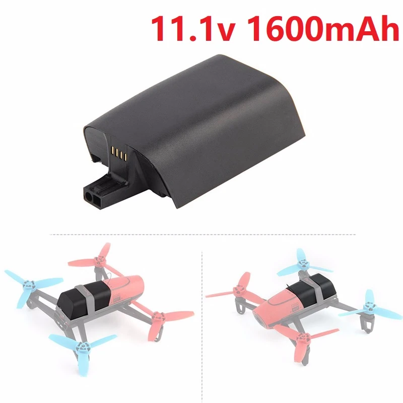 

Original Battery 11.1V 1600mAh 20C 27.7Wh For Parrot Bebop Drone 3.0 11.1v Lipo Battery Drone Backup 11.1v Rechargeable Battery