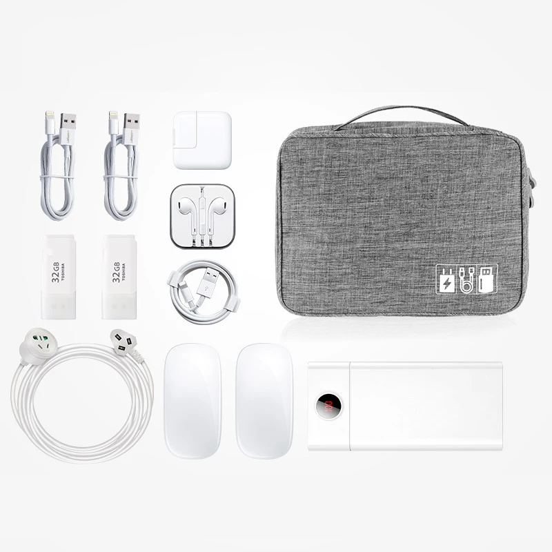 Мужская сумка с цифровым кабелем, портативные гаджеты для путешествий, органайзер, нижнее белье, обувь, косметичка, шкаф, аксессуары для хранения