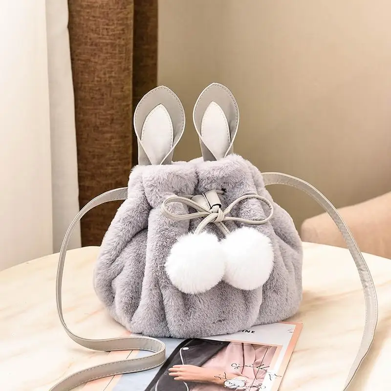 Ant для подростковых школьницах с рисунками из мультфильма «my melody» детский Ранец из плюша в форме милой hello Минни курточка для малышей "Динозаврик" Аниме Мышь кролик Горячая милый кролик ведро детская вещевой мешок - Цвет: conventional
