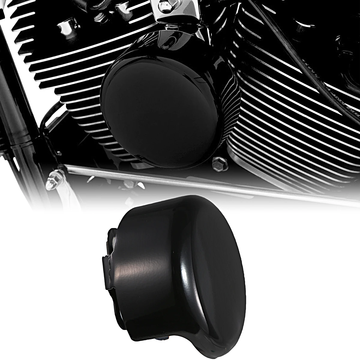 Design and fashion enthusiasm Horn Cover For Harley Dyna Fat Bob FXDF