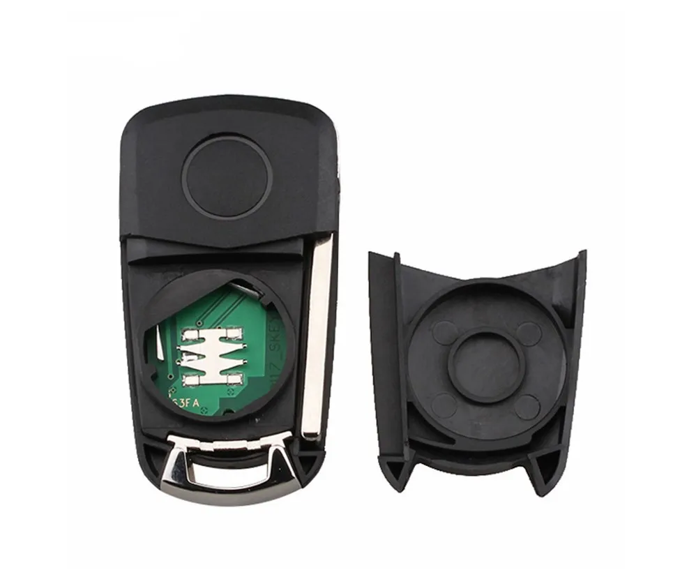 Дистанционный брелок 2 кнопки 433 МГц PCF7946 чип для Vauxhall Opel Astra H Zafira B 2005-2010 пульт дистанционного управления