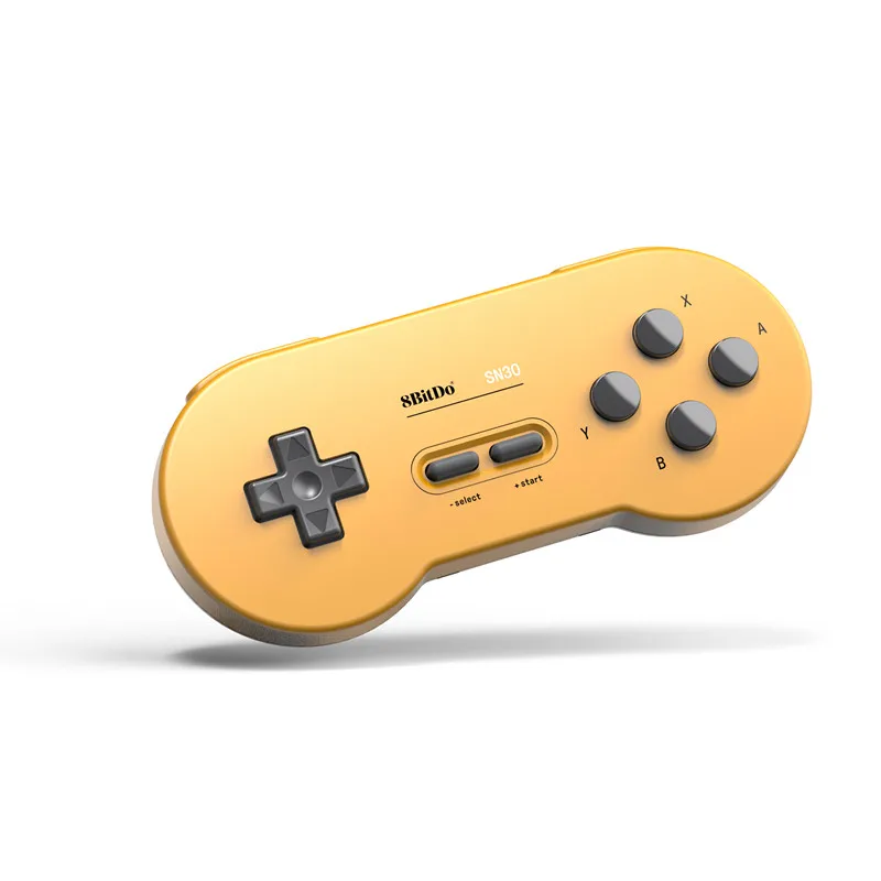 8bitdo SN30 Беспроводной Bluetooth контроллер цвета радуги Поддержка nintendo переключатель Android MacOS геймпад - Цвет: Цвет: желтый