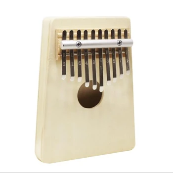 

African wooden thumb piano finger tapping quality wood instrument Mbira Likembe Sanza