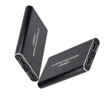 

JEYIi Recording Box Usb3.0 Hdmi 4k Tv Tuner Card Hdmi To Usb Driver-Free Game Live Tv 1080p Hd Video Recording Box