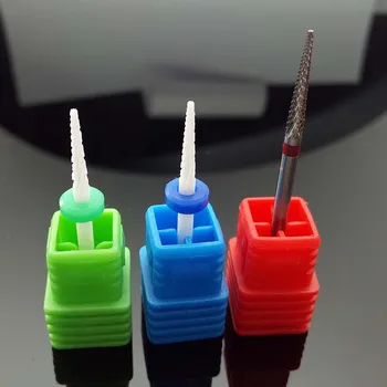 

EasyNail 45mm Ceramic Cuticle Clean Burr Nail Drill Bit Rotary Mills Electric Manicure Sharp Nail Drill Machine Accessories Good