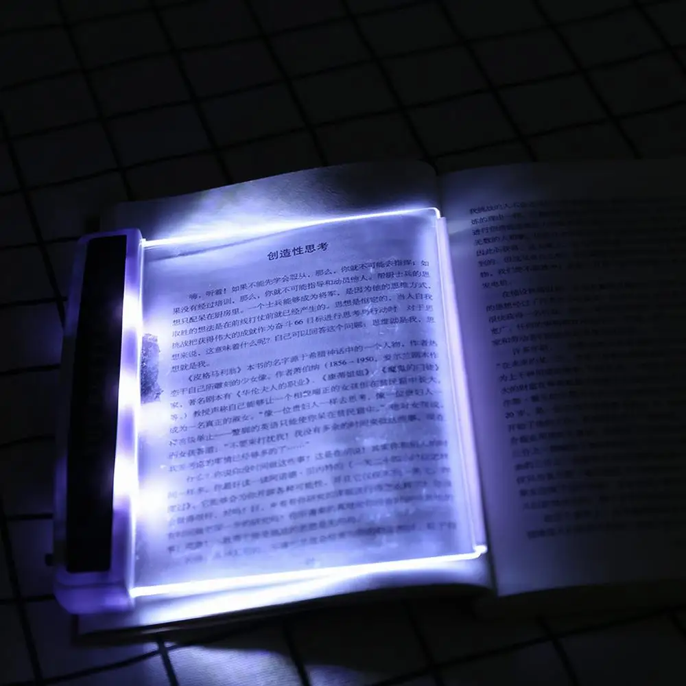 

Reading Night Light Creative Flat Plate Led Book Light Reading Eye Protect Home Led Light For Reading Book