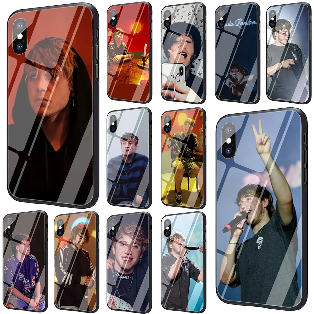 Чехол EWAU Paulo Londra из закаленного стекла для iPhone 11 Pro 6 6S Plus 7 8 Plus X XS XR XS Max