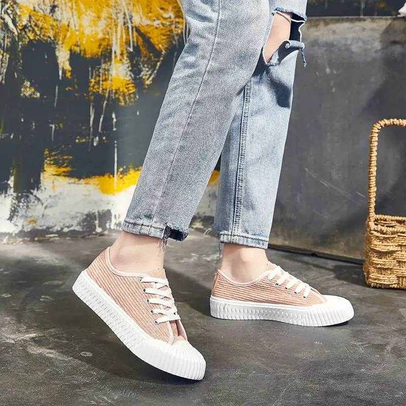 

2020 new women's canvas shoes are soft breathable thin versatile high-quality fabric easy to take care of shoe for women 11A-36