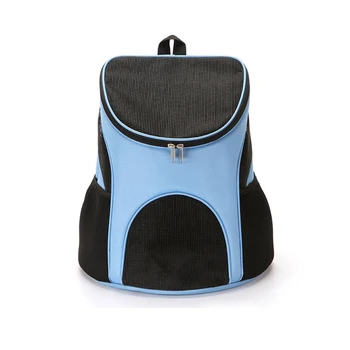 

Portable Pet Carrier Backpack Dog Cat Outdoor Travel Carrier Packbag Foldable Zipper Mesh Pet Backpack Pet Out Bag