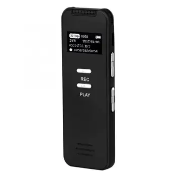 

R08 8GB Mini Portable Digital Voice Recorder WAV MP3 Player 560 Hours Rechargeable Audio Activated Sound Recording Device