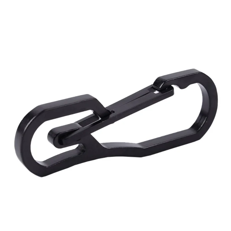 

Camping Climbing Carabiner Stainless Steel Climbing Hook Tactics Carbine Equipment Tools Multi-function key Chain Carabiner