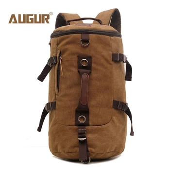 

AUGUR Travel Bag for Men Multifunctional Hiking Backpack Large Capacity Duffle Bag Canvas Luggage Bags Trip Storage Hand Bag