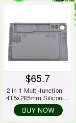 350x490x5 мм теплоизоляция силиконовый коврик настольный коврик Термостойкое обслуживание платформа для BGA пайки телефон ПК Ремонт станции