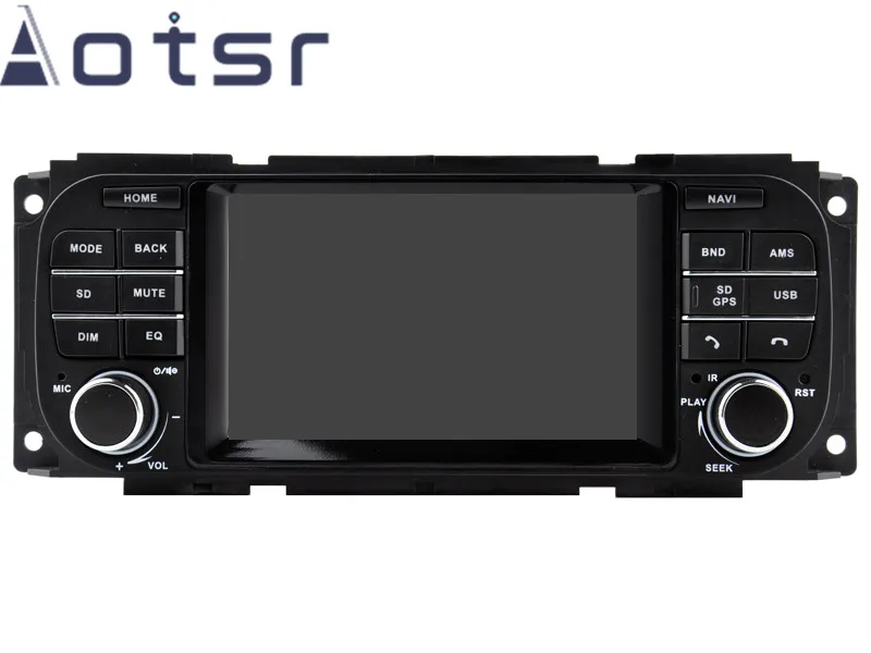 Android 9,0 gps навигатор Автомобильный Радио плеер для Jeep Grand Cherokee Wrangler 1999-2003 мультимедиа плеер головное устройство магнитофон