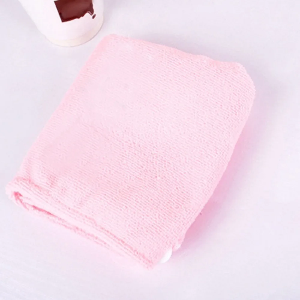 Magic Microfiber Hair Fast Drying Dryer Towel Bath Wrap Hat Quick Cap Turban Dry Bathroom Accessories Towel A40