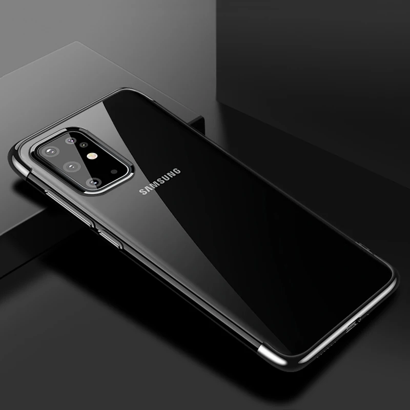 Роскошный мягкий чехол с лазерным покрытием для Samsung Galaxy Note 20 Ultra S20 Plus A51 A71 S10 S9
