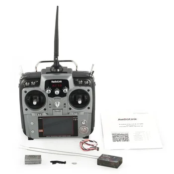 

Original RadioLink AT10 II 2.4Ghz 12CH RC Transmitter with R12DS Receiver PRM-01 Voltage Return Module Battery for RC Quadcopte