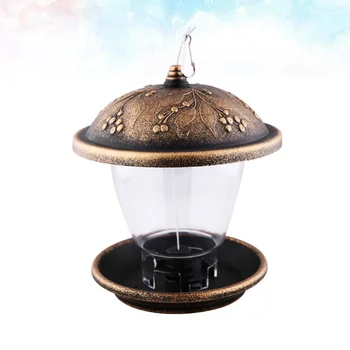 

1PC Hanging Type Birds Feeder Outdoor Hanging Birds Bowl Practical Birds Feeding Tool Automatic Birds Feeder Birds Supplies for