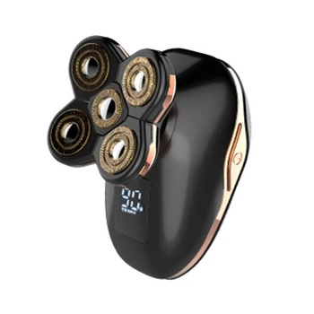 

LCD Digital Display Electric Razor Shaving Head Rechargeable Self-Service Hair Clipper Shaving Head Machine